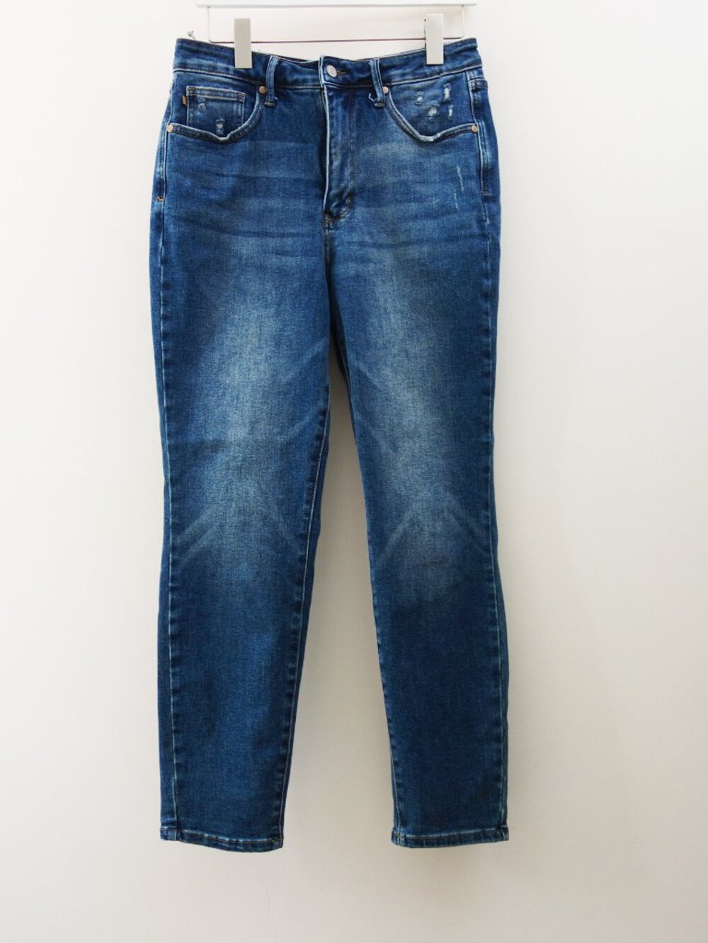Judy Blue Ultra High Rise Slim Fit Skinny Jeans Dark wash (11/30) EUC